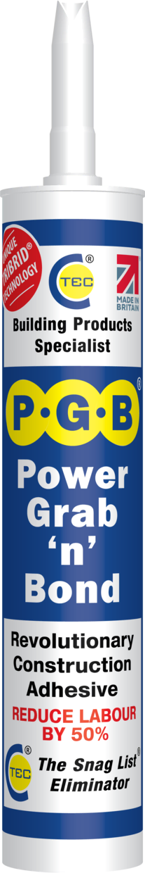 C-Tec Power Grab N Bond Construction Adhesive 290ml 1