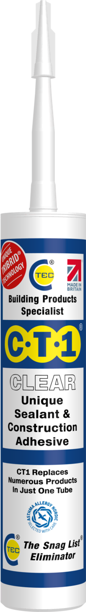 CT1 Clear Adhesive & Sealant 290ml 1