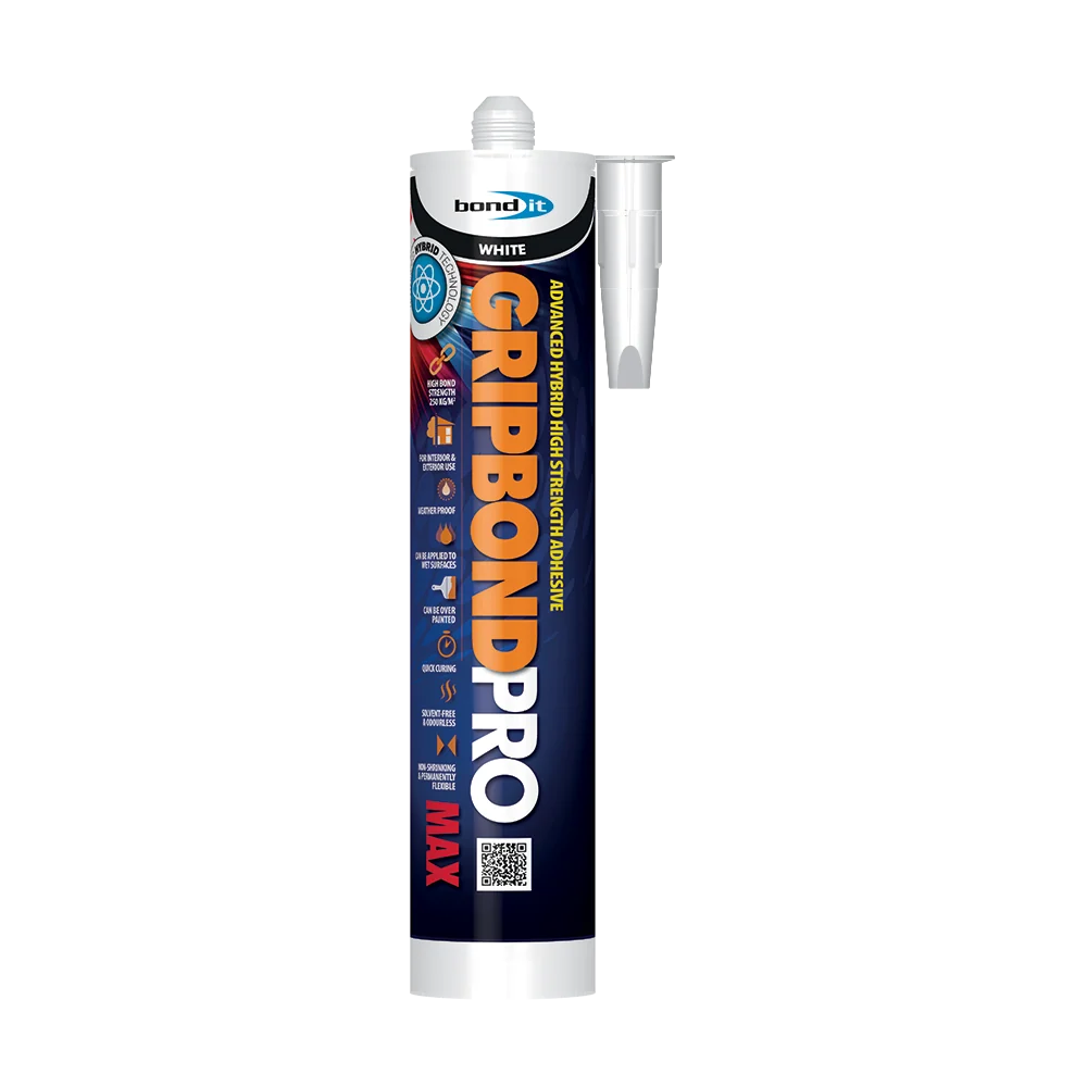 Gripbond Pro Hybrid Adhesive and Sealant 285ml - Clear 1
